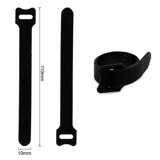 Attache-câble velcro noir- 10 x 110mm référence 91699-01