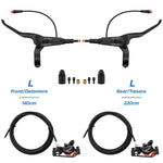 Kit de frein hydraulique noir A5-D Avant L arrière L [NUTT] — vue 2