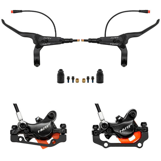Kit de frein hydraulique noir A5-D Avant L arrière L [NUTT] référence 99757