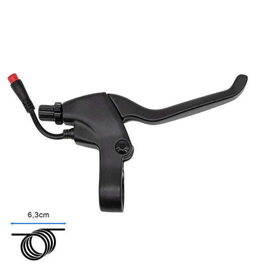 Levier de frein D avec connecteur étanche pour Kukirin G2 Pro référence PKS030