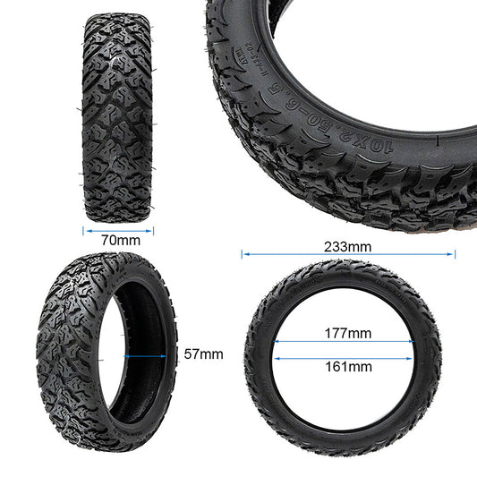 Pneu tubeless tout-terrain 10x2,5-6,5 [Xuancheng] vue 2