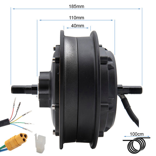 Moteur 48v 1000w 6/B34 KuKirin G2 Max [Kugoo] vue 2