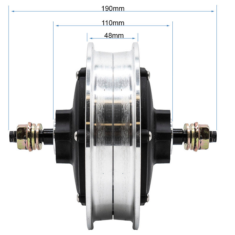 Moteur avant 52V 1200W pour KuKirin G3 Pro vue 2