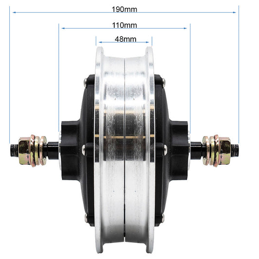 Moteur avant 52V 1200W pour KuKirin G3 Pro vue 2