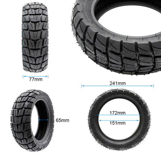 Pneu tubeless offroad 255x80 – 10x3-6 [Ewheel] vue 2