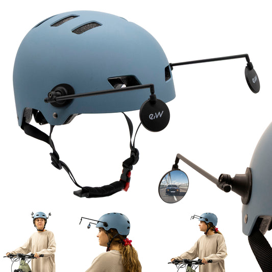 Rétroviseur latéral EWR002 pour casque – ajustable et amovible vue 2