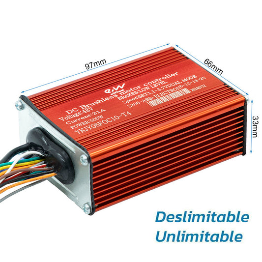 48V 21A 500W 6-12-18-25km/h (AVEC câble de limitation) Smartgyro Speedway/Rockway homologué vue 2