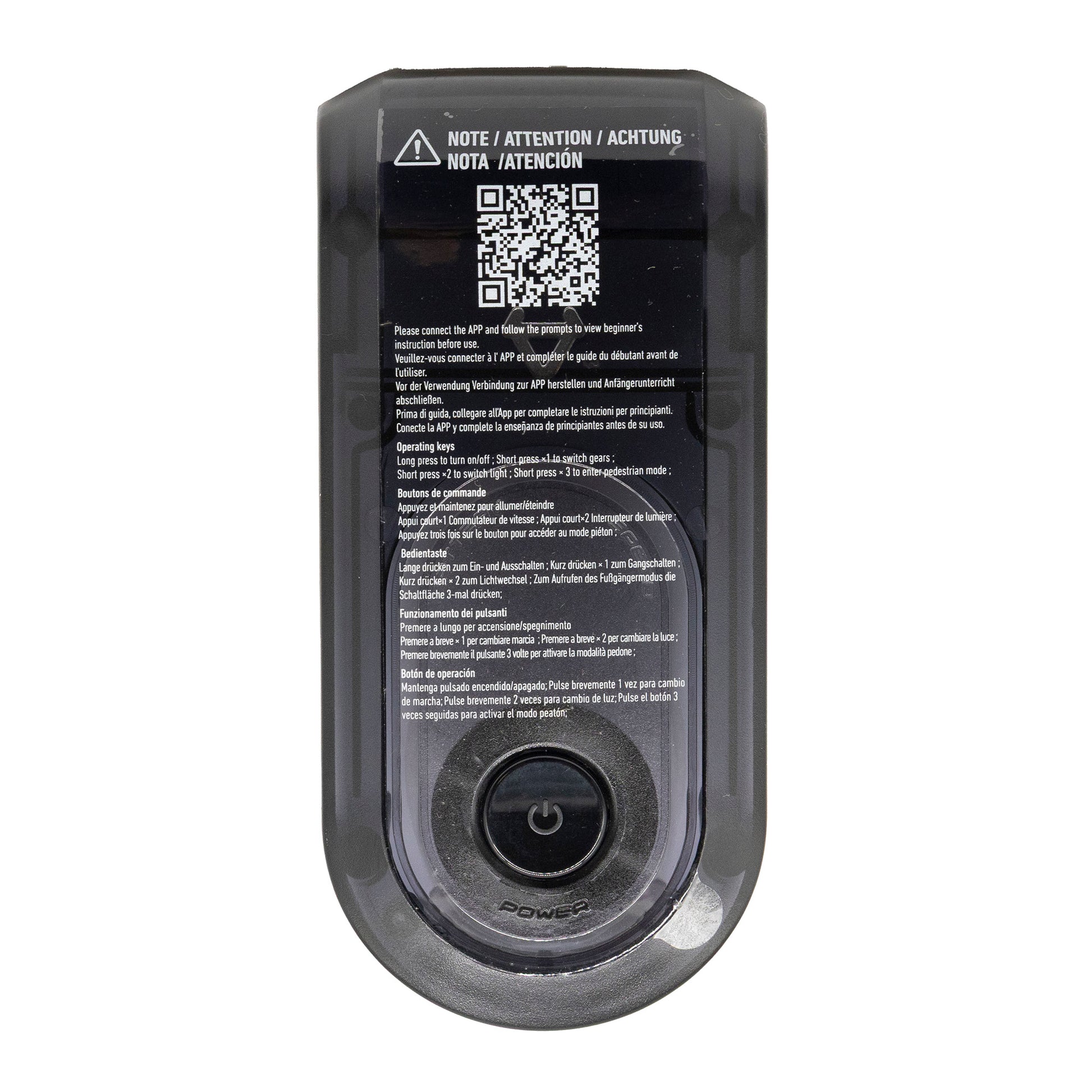 Cache écran Niu KQi1 référence EWM095