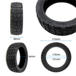 Pneu 8,5x3 tubeless offroad EWHEEL RHINOTRACK — vue 2