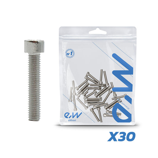 Vis de jante moteur Dualtron (non compatible avec le modèle Mini) – lot de 30 unités référence EWM387