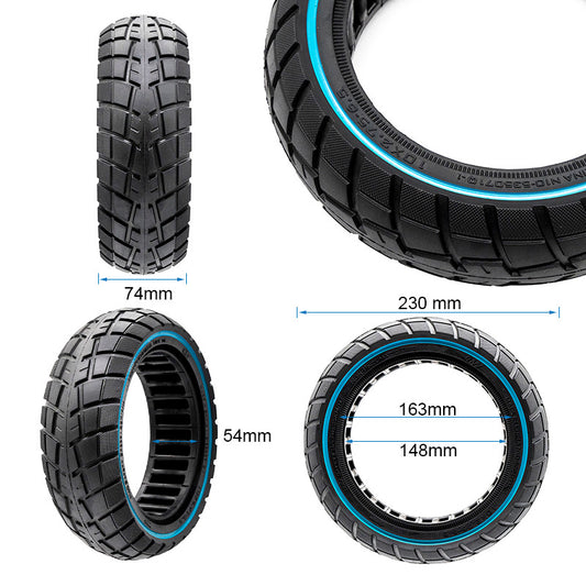 Pneu plein ultra-léger offroad 10x2,75-6,5/B55 [Ewheel] vue 2