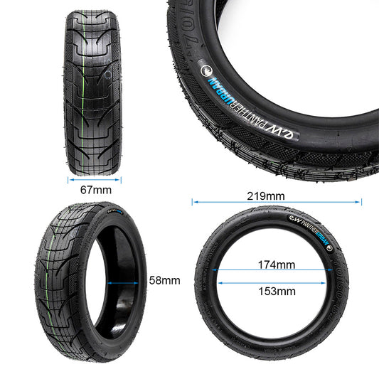 Pneu tubeless 70/50-6,1 EWHEEL PANTHERURBAN Avec gel anti-crevaison vue 2