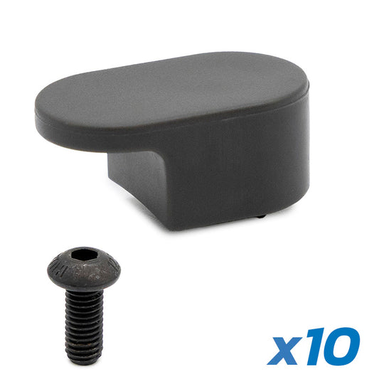 Crochet garde-boue arrière noir pour Ninebot Max G30 lot de 10 référence EWM489