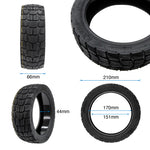 Pneu 8,5x3 tubeless tout-terrain - avec GEL EWHEEL RHINOTRACK — vue 2