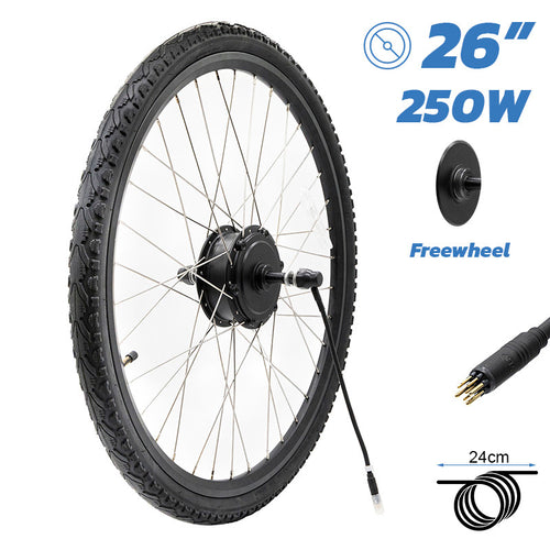 Moteur 36V 250W pour Velo Électrique 26 pouces (Inclut pneu)