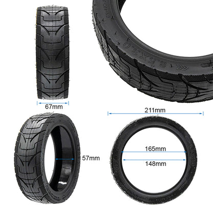 Pneu 8,5x3 tubeless cityroad - avec GEL EWHEEL PANTHERURBAN vue 2