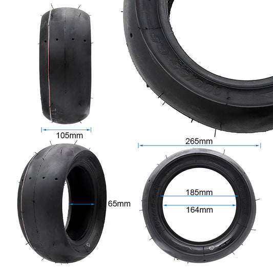 Pneu tubeless Slick 100/55-6.5 [Xuancheng] vue 2