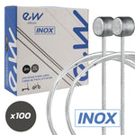 Câble de frein 3m acier inoxydable - 100 PCS — vue 1