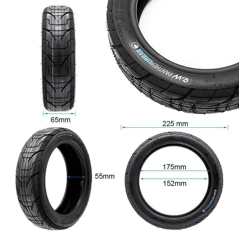 Pneu sans chambre à air 70/50-6,1 EWHEEL PANTHERURBAN vue 2