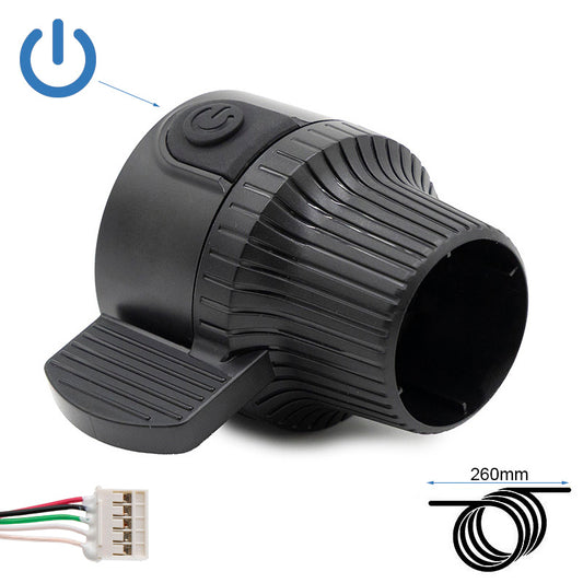 Accélérateur avec bouton d’alimentation Kukirin G2/G3/G4 (Sans logo) référence EWM800