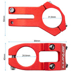 Potence pour guidons de 31,8 mm EWPM-001 rouge — vue 3