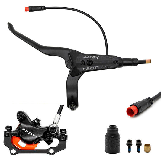 Kit 3 Frein hydraulique noir A5-D Arrière [Nutt] référence EWM902