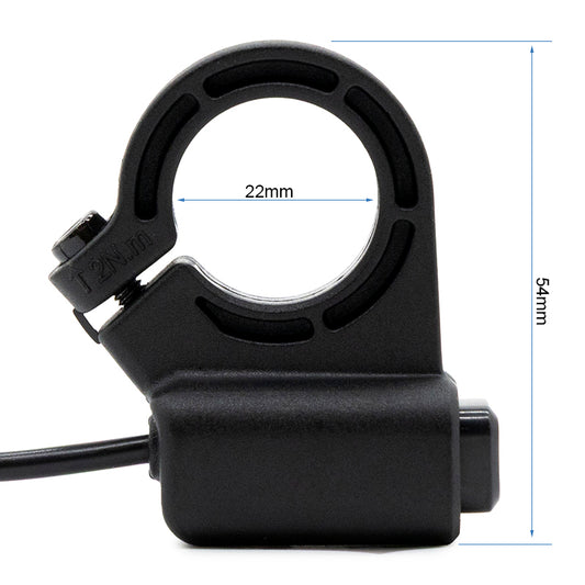 Botonera simple double - 1,5m - connecteur SM vue 2