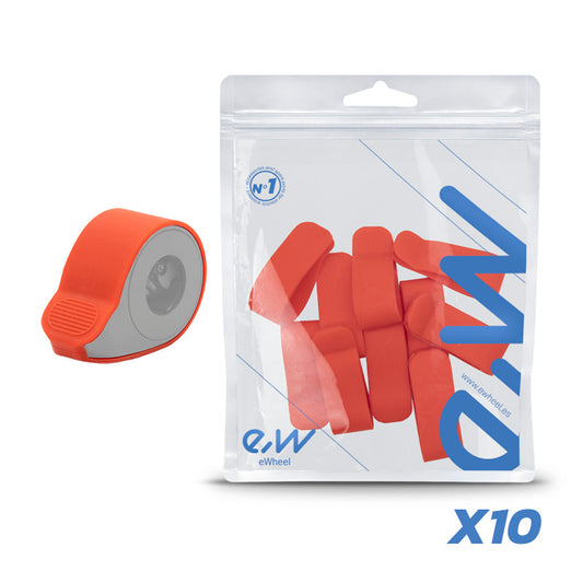 Cache en silicone rouge pour accélérateur - 10pcs référence EWM970