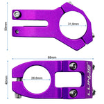 Potence pour guidons de 31,8mm EWPM-001 violet — vue 3
