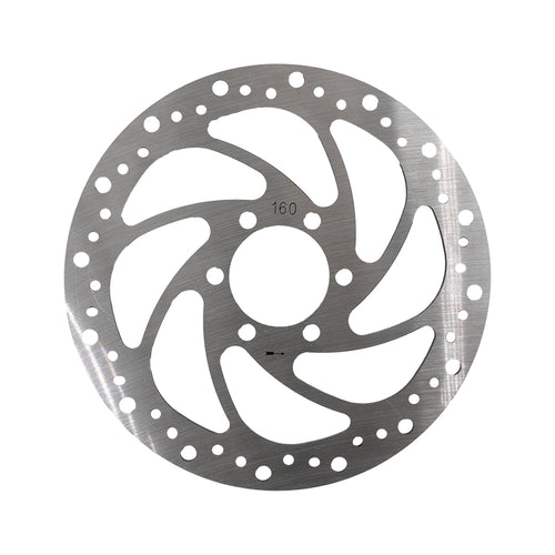 Disque de frein R6 160mm 6H argent - 48mm avec épaisseur 2,9mm
