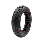 Pneu plein off-road 8,5x2 (50/75-6,1) rouge — vue 1