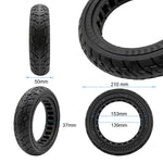 Roue pleine off-road 8,5x2 (50/75-6,1) noir — vue 2