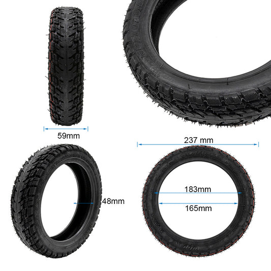 Pneu tubeless off-road 60/70-6,5 avec valve vue 2