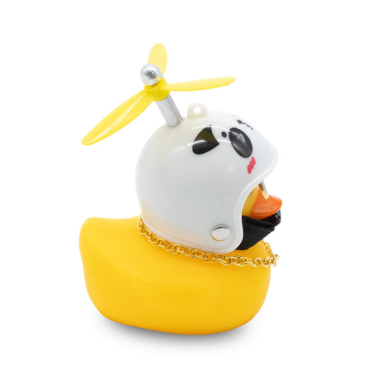 PTO-004 Canard en caoutchouc panda vue 2