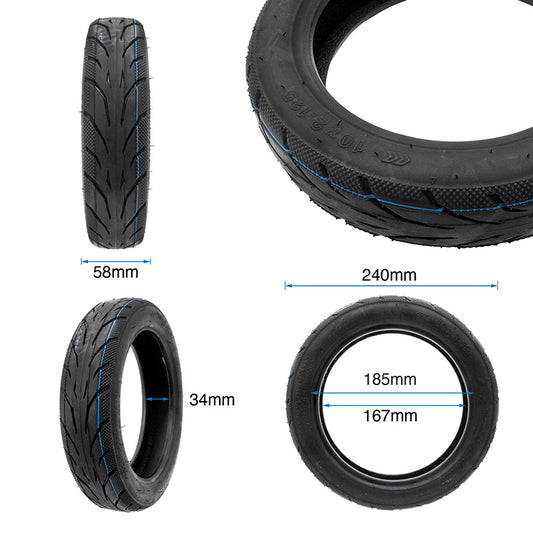 Pneu tubeless 10x2,125-6,5 [Yuanxing] vue 2