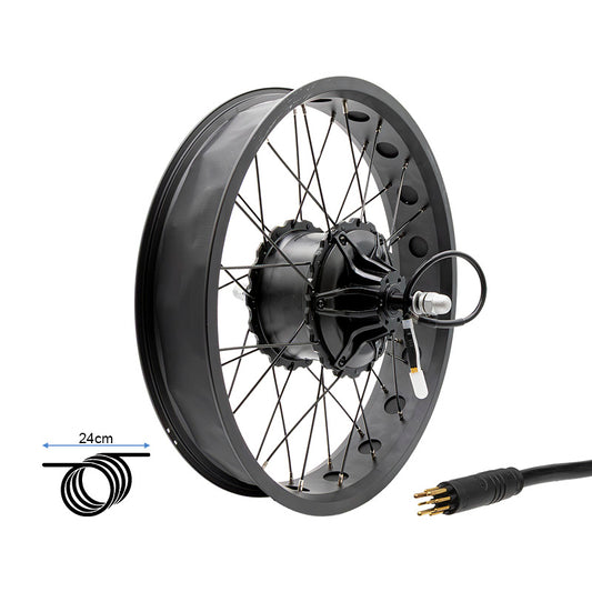 Jante arrière 20x4,0 avec moteur 250W 80Nm COMMANDO/NAVY référence EWF532