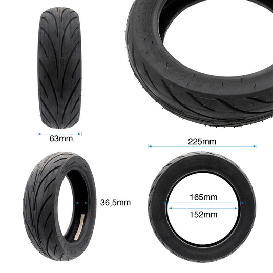 Pneu Cityroad 9,5x2,3 [Ewheel] vue 2