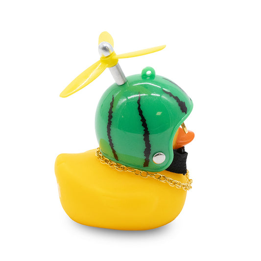 PTO-001 Canard en caoutchouc pastèque vue 2