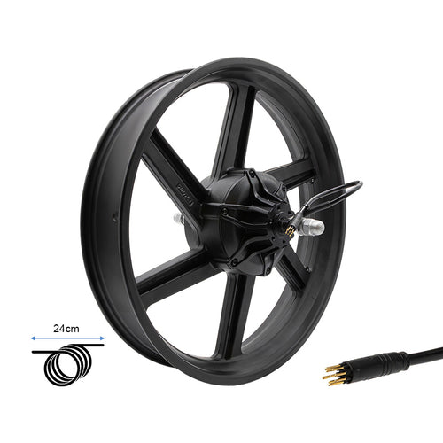 Roues arrière 20x4,0 avec moteur 250W 80Nm LITHOR/BRAVE