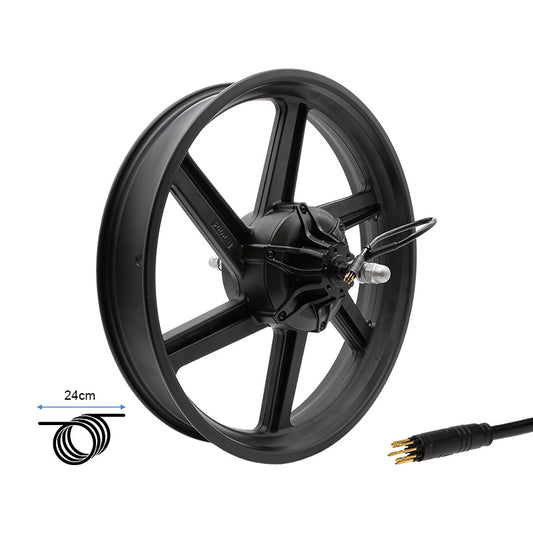Roues arrière 20x4,0 avec moteur 250W 80Nm LITHOR/BRAVE référence EWF615