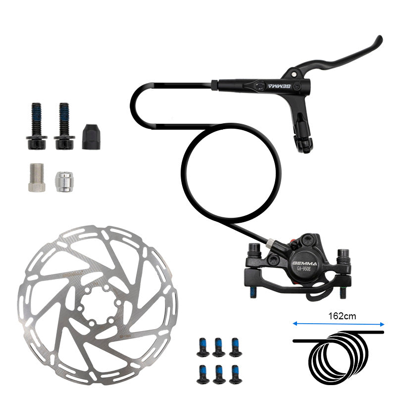 Kit de frein hydraulique arrière étrier 4 pistons référence EWF638