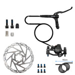 Kit de frein hydraulique arrière - étrier 4 pistons - levier - 1,62m - disque 180 — vue 1