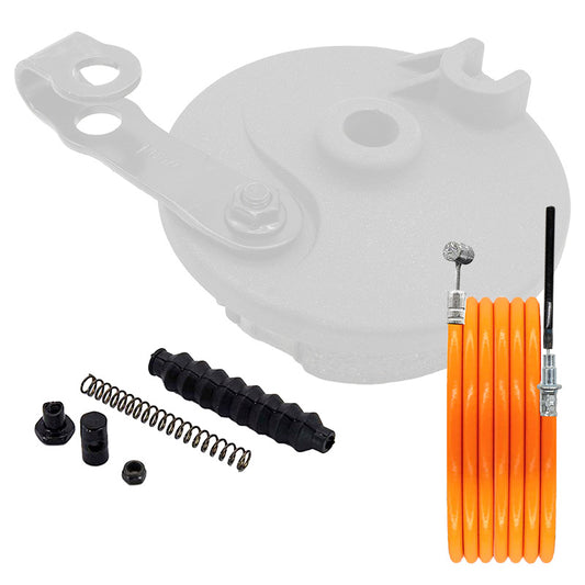 Câble de frein avant à tambour orange 141 cm Xiaomi 5 référence EWF761