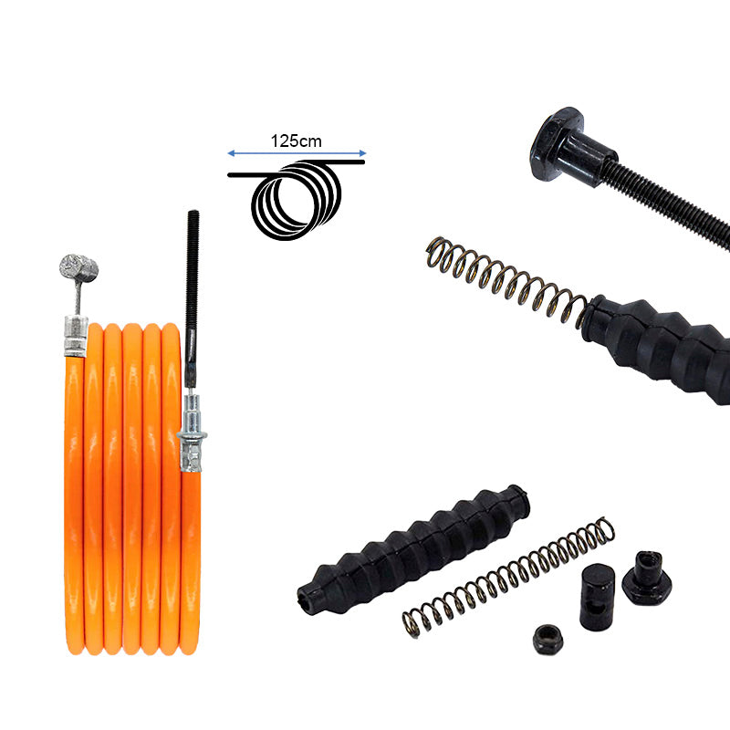 Câble de frein avant à tambour orange 141 cm Xiaomi 5 référence EWF761