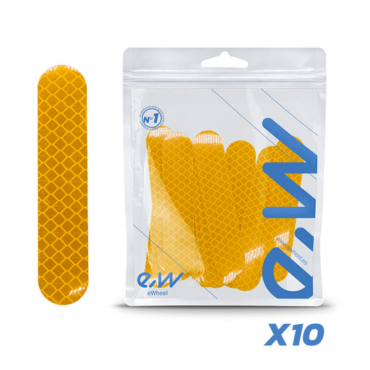 Autocollants réfléchissants latéraux jaunes pour Xiaomi 5 Plus référence EWF762