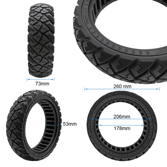 Pneu plein off-road 70/60-7,5 vue 2