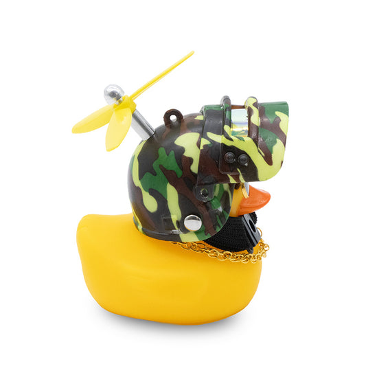 PTO-005 Canard en caoutchouc militaire vue 2