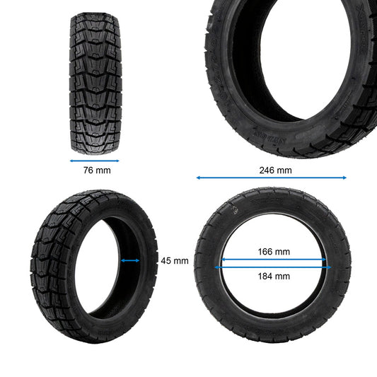 Pneu tubeless tout-terrain 10x2,75-6,5 [Xuancheng] vue 2