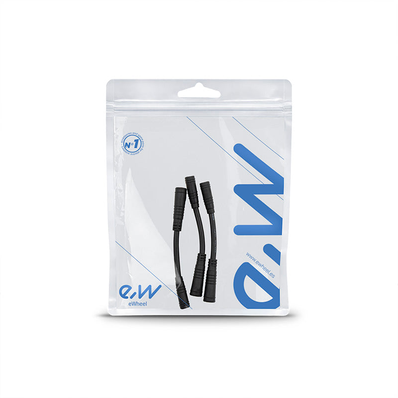 Adaptateur étanche M6 femelle vers M8 femelle (2 broches) – lot de 3 référence EW5444