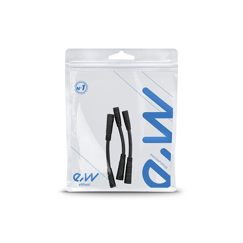 Adaptateur étanche M6 femelle vers M8 femelle (3 broches) – lot de 3 référence EW5445